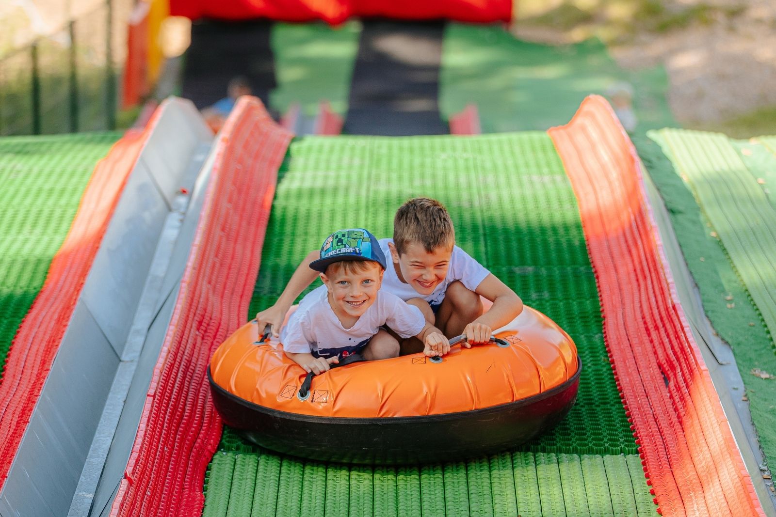 Tubing na nafukovačkách