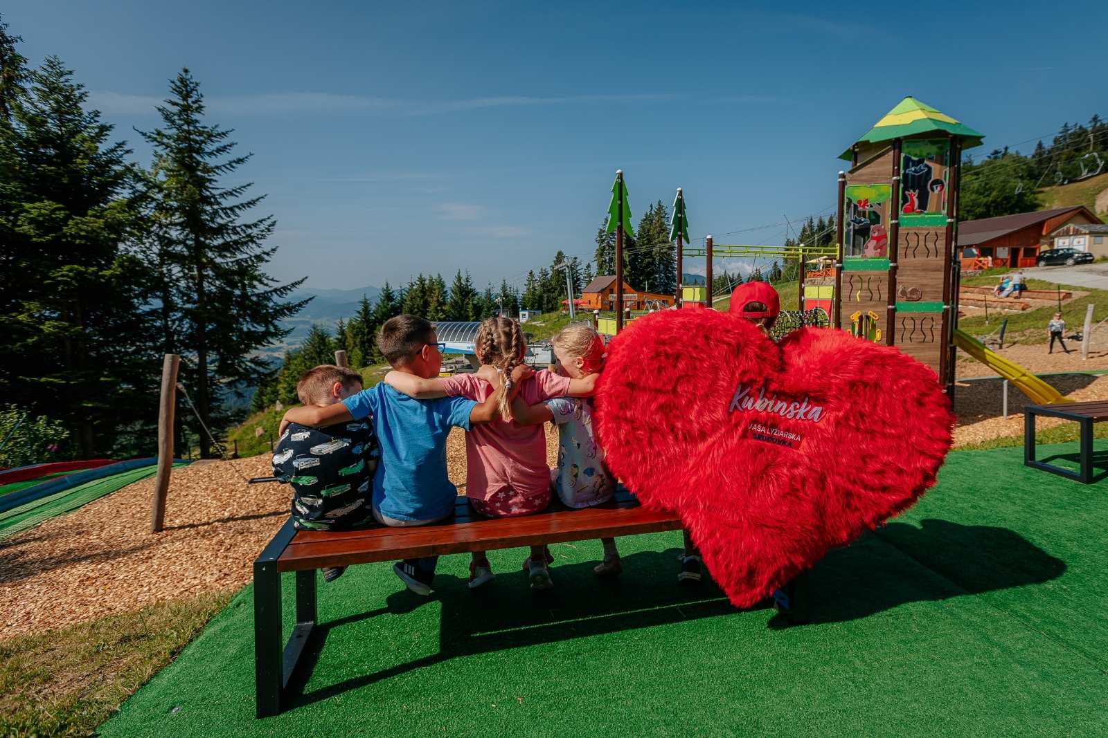 Detský park Srdiečkovo na Kubínskej