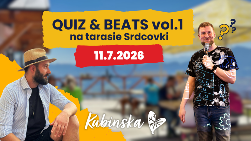 Quiz & Beats na tarasie Srdcovki