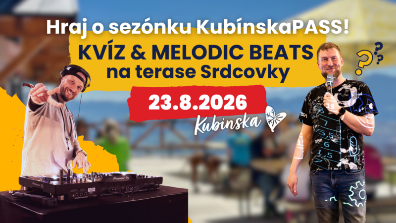 Kvíz & Melodic Beats na terase Srdcovky